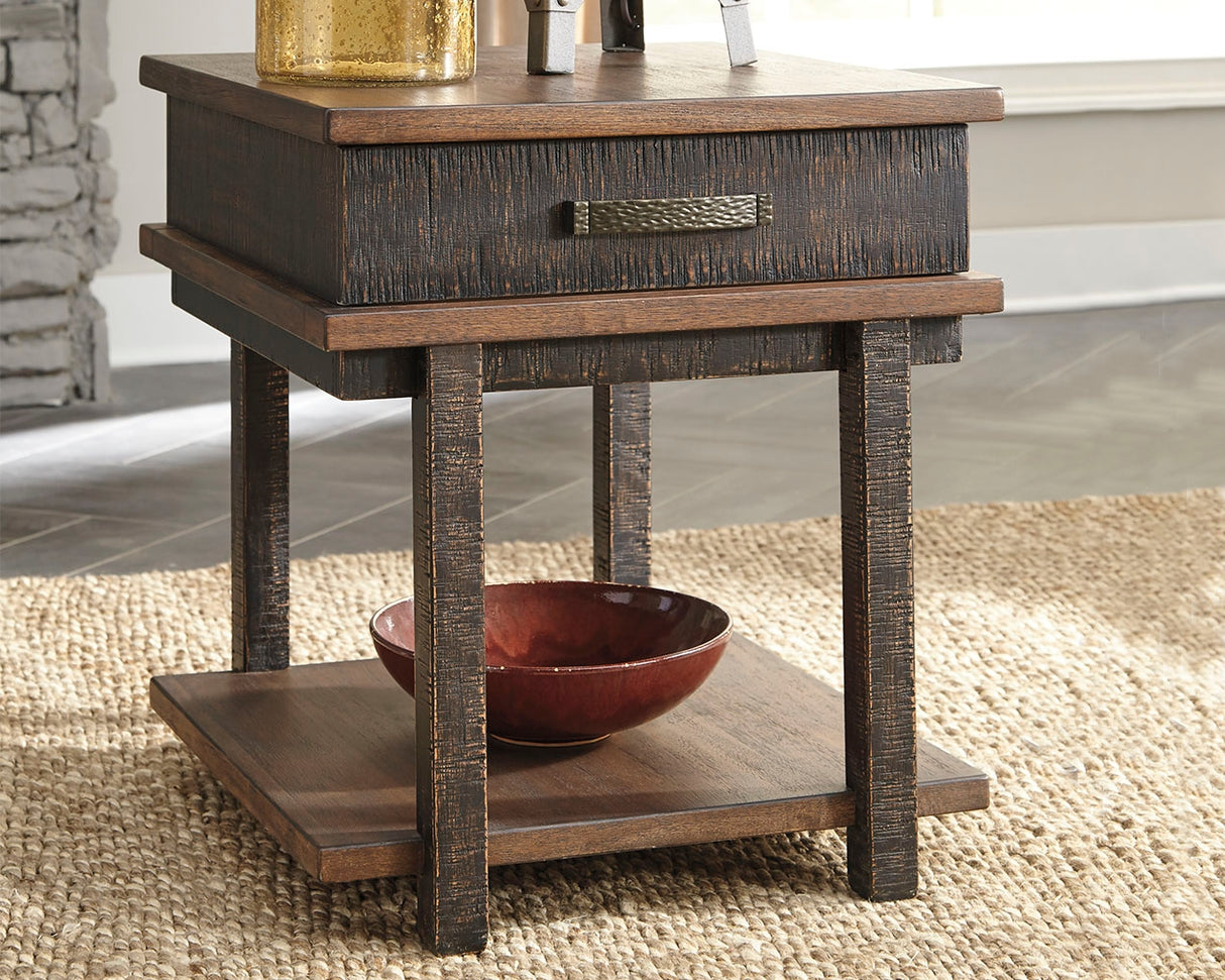 Stanah Two-Tone End Table