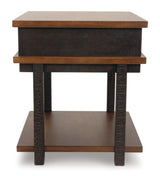 Stanah Two-Tone End Table