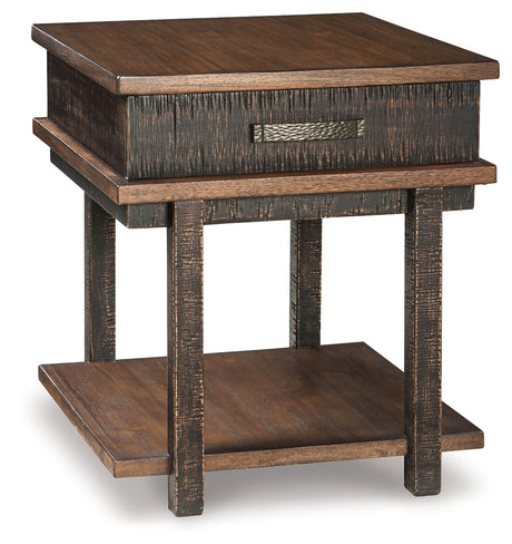 Stanah Two-Tone End Table