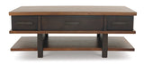 Stanah Two-Tone Coffee Table With Lift Top