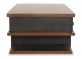 Stanah Two-Tone Coffee Table With Lift Top