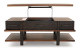 Stanah Two-Tone Coffee Table With Lift Top