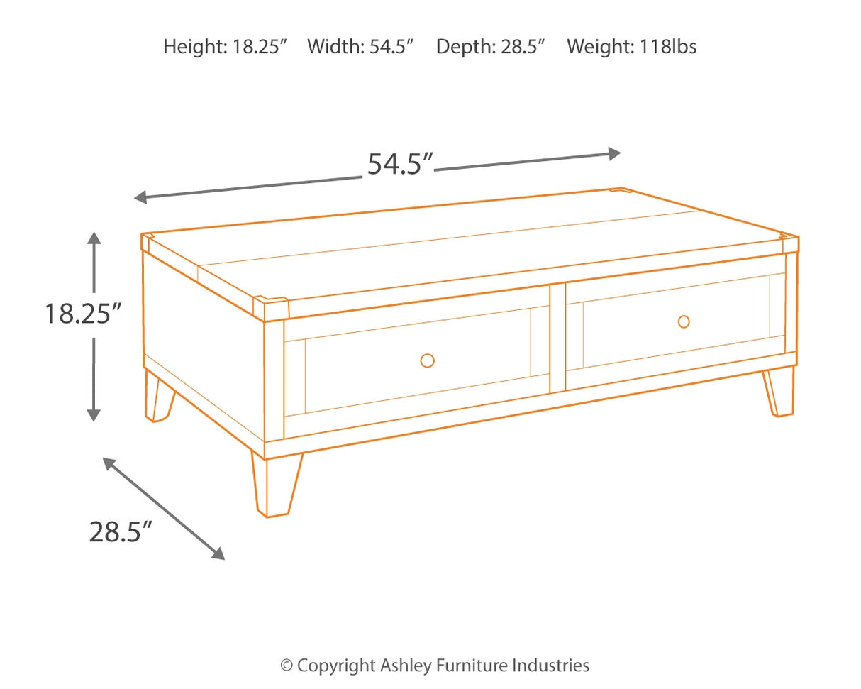 Todoe Coffee Table and End Table