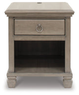 Lexorne Gray End Table