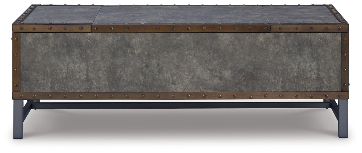 Derrylin Brown Lift-Top Coffee Table