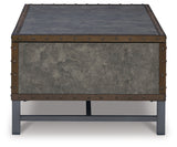 Derrylin Brown Lift-Top Coffee Table