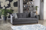 Tahoe Love Seat (Melson Dark Gray) 2 Pieces