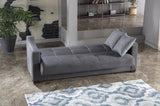 Tahoe Love Seat (Melson Dark Gray) 2 Pieces