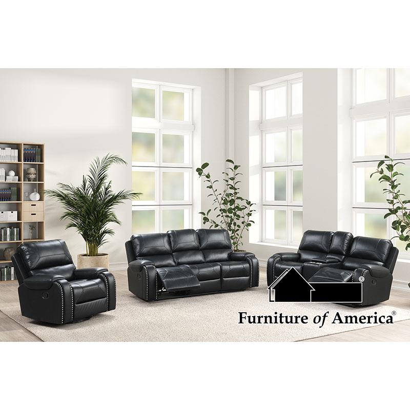 Tepic Black Upholstery Set