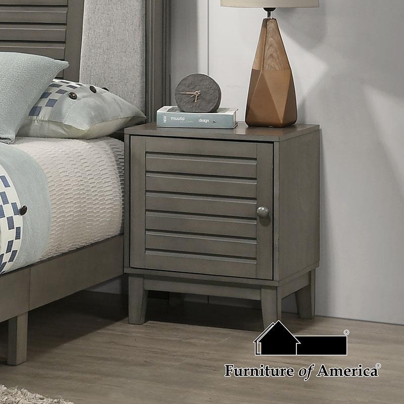 TM7502GY-N Gray Nightstand