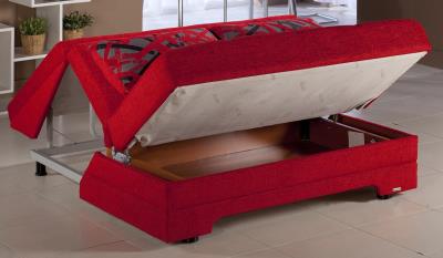 Twist Love Seat (Story Red) 1 Piece