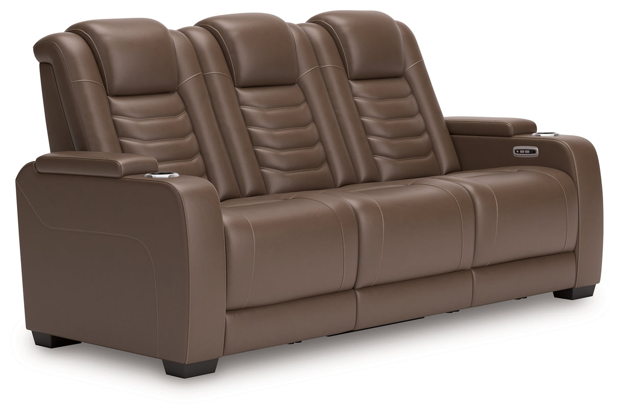 High Impact Power Reclining Sofa and Loveseat