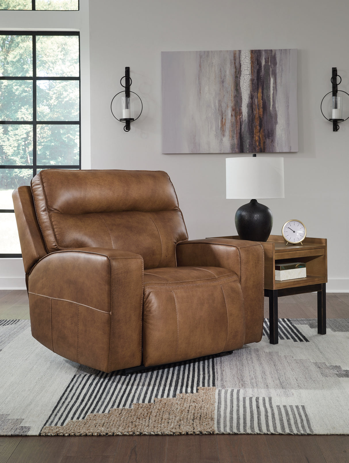 Game Caramel Plan Oversized Power Recliner