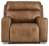 Game Caramel Plan Oversized Power Recliner