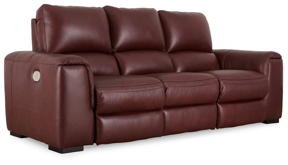 Alessandro Garnet Power Reclining Sofa