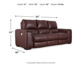 Alessandro Reclining Sofa and Recliner