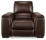 Alessandro Walnut Power Recliner