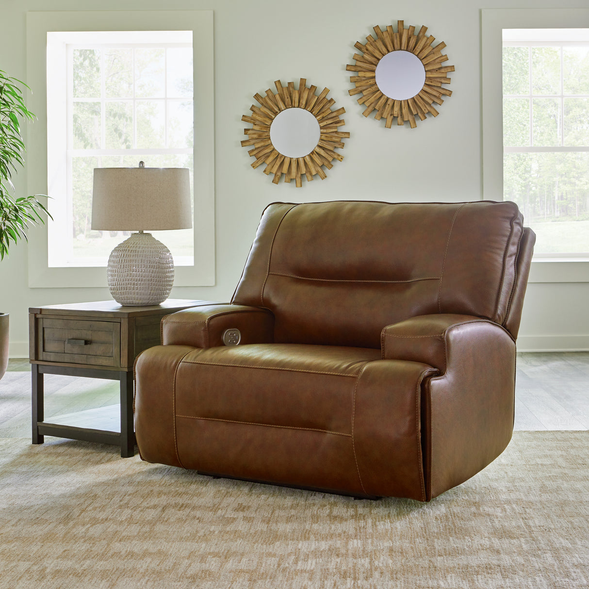 Francesca Power Reclining Sofa, Loveseat and Recliner