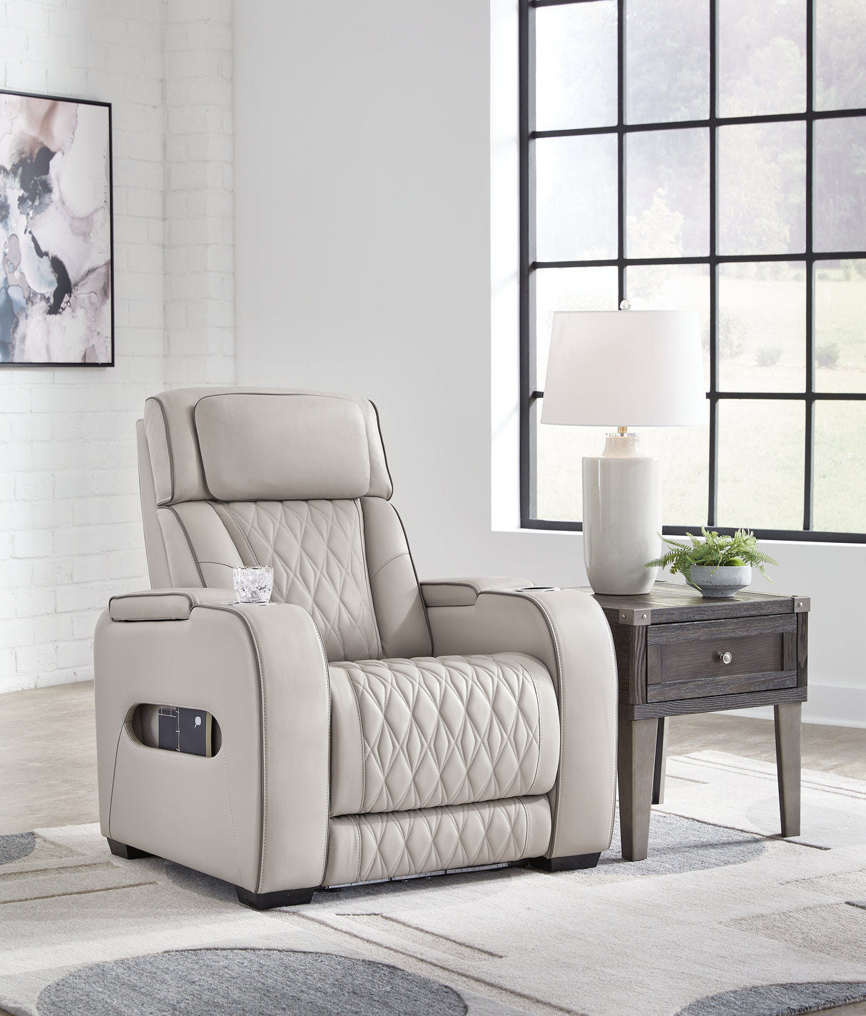 Boyington Caramel Power Recliner