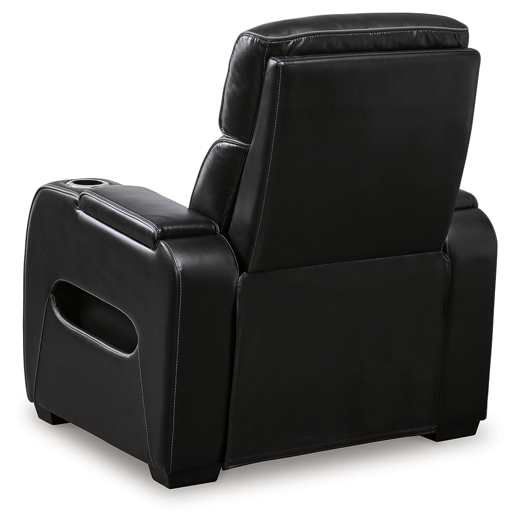 Boyington Black Power Recliner