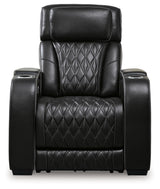 Boyington Black Power Recliner