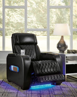 Boyington Black Power Recliner