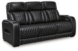 Boyington Black Power Reclining Sofa