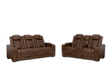 Backtrack Power Reclining Sofa and Loveseat