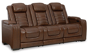 Backtrack Chocolate Power Reclining Sofa