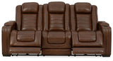 Backtrack Chocolate Power Reclining Sofa