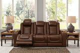 Backtrack Chocolate Power Reclining Sofa