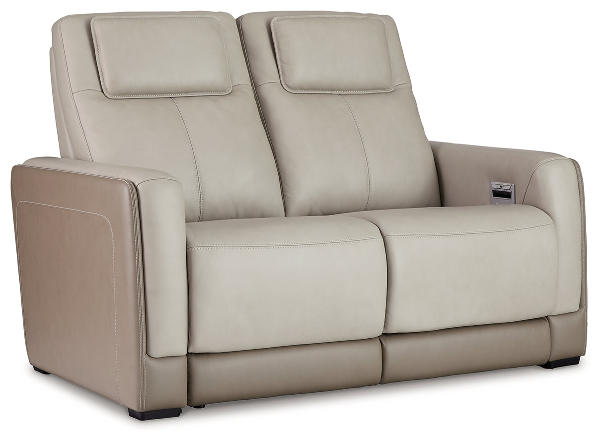 Battleville Power Reclining Sofa and Loveseat