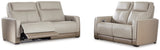 Battleville Power Reclining Sofa and Loveseat