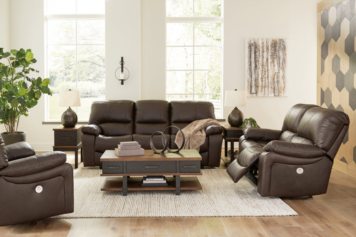 Leesworth Power Reclining Sofa, Loveseat and Recliner