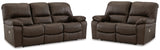 Leesworth Power Reclining Sofa and Loveseat