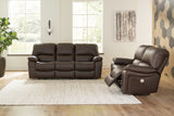 Leesworth Power Reclining Sofa and Loveseat