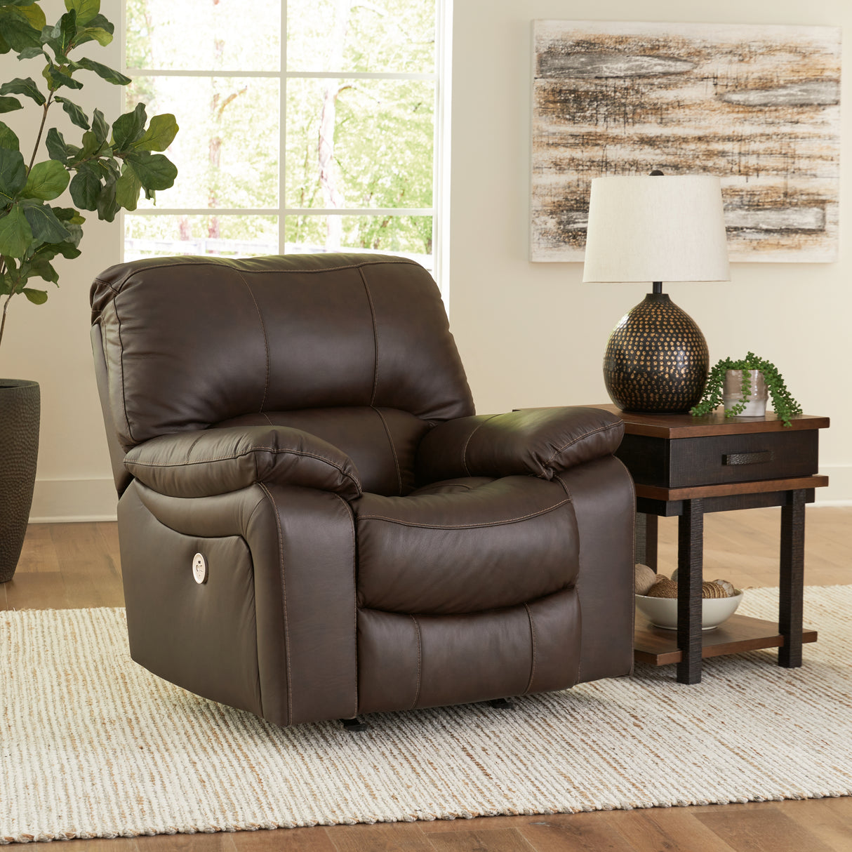 Leesworth Power Reclining Sofa, Loveseat and Recliner