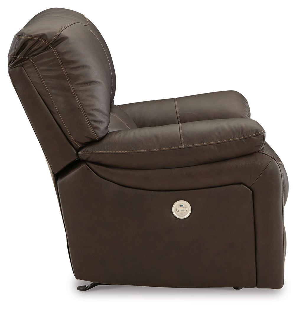 Leesworth Power Reclining Sofa, Loveseat and Recliner