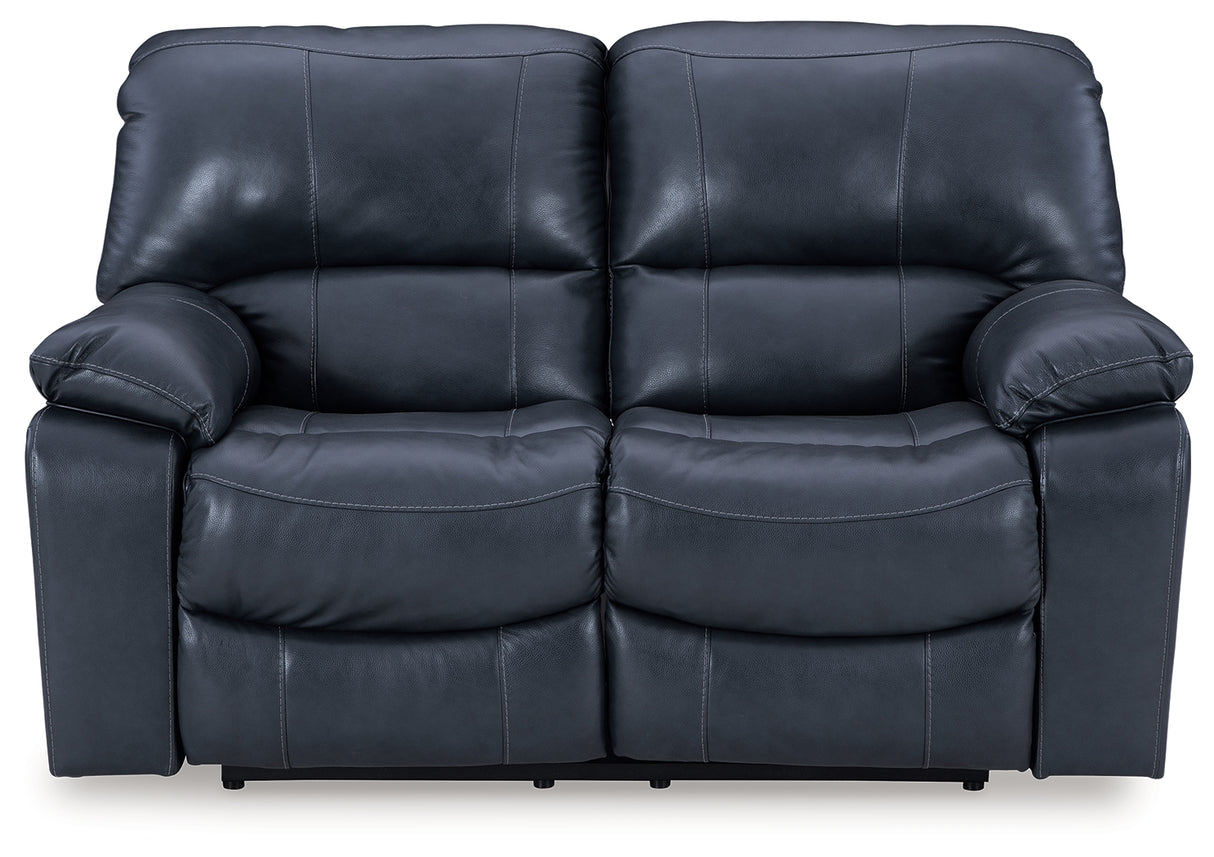 Leesworth Ocean Power Reclining Sofa, Loveseat And Recliner