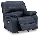 Leesworth Ocean Power Reclining Sofa, Loveseat And Recliner