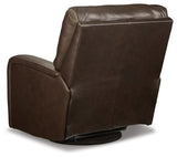 Emberla Coffee Swivel Glider Recliner