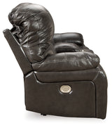 Hallstrung Power Reclining Sofa and Loveseat