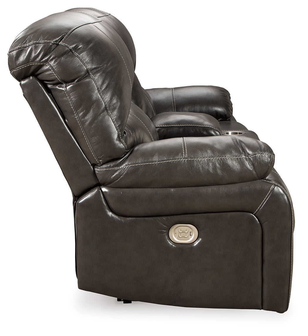 Hallstrung Power Reclining Sofa and Loveseat