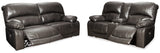 Hallstrung Power Reclining Sofa and Loveseat