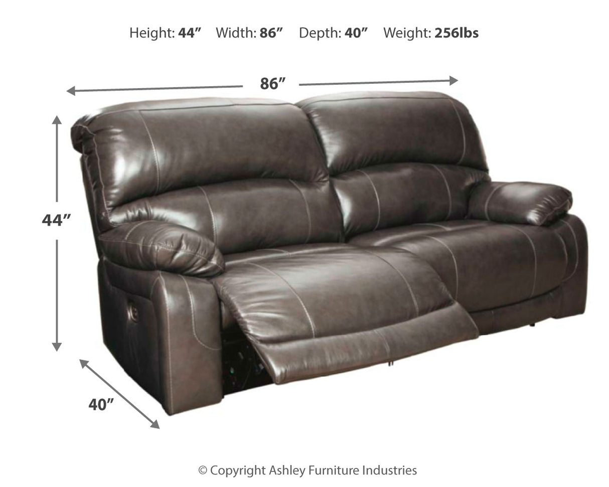 Hallstrung Power Reclining Sofa and Loveseat