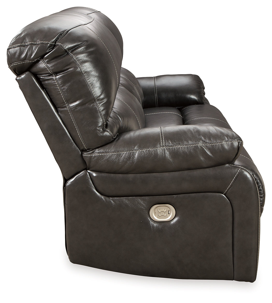 Hallstrung Power Reclining Sofa and Loveseat