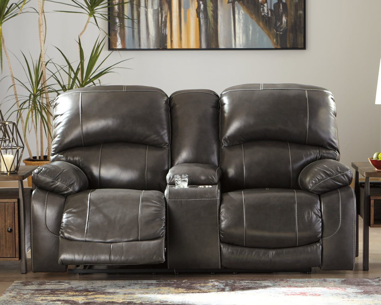 Hallstrung Power Reclining Sofa and Loveseat