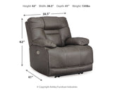 Wurstrow Smoke Power Recliner