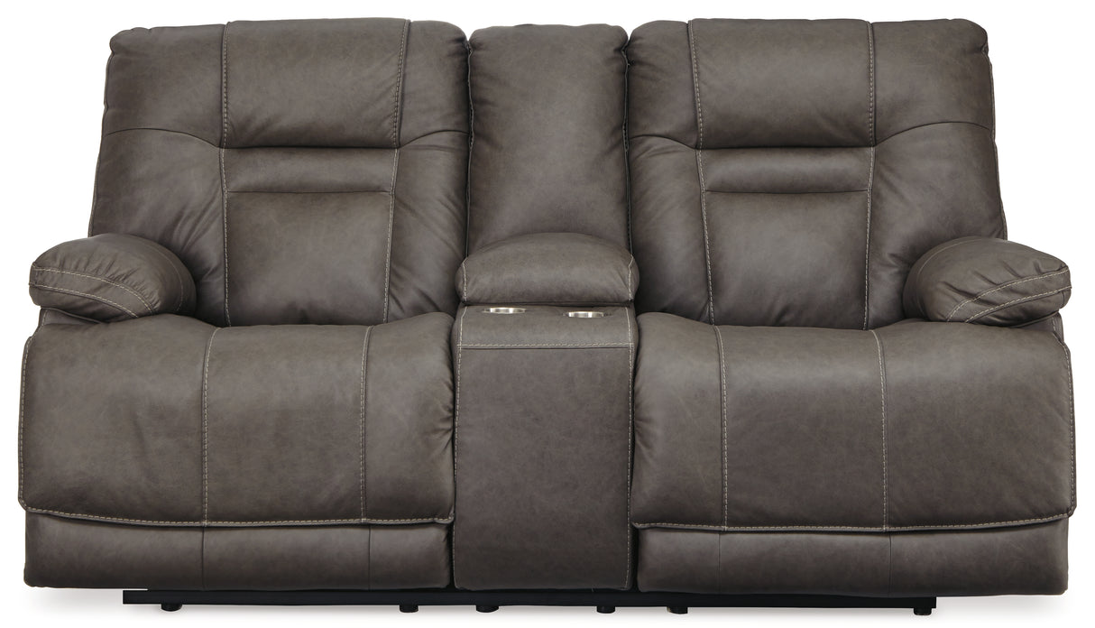 Wurstrow Power Reclining Sofa, Loveseat and Recliner