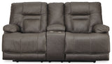 Wurstrow Power Reclining Sofa, Loveseat and Recliner